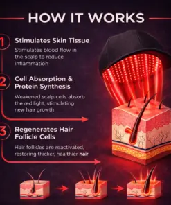 Mresio® Red Light Cap — Regrow Hair, Reduce Shedding