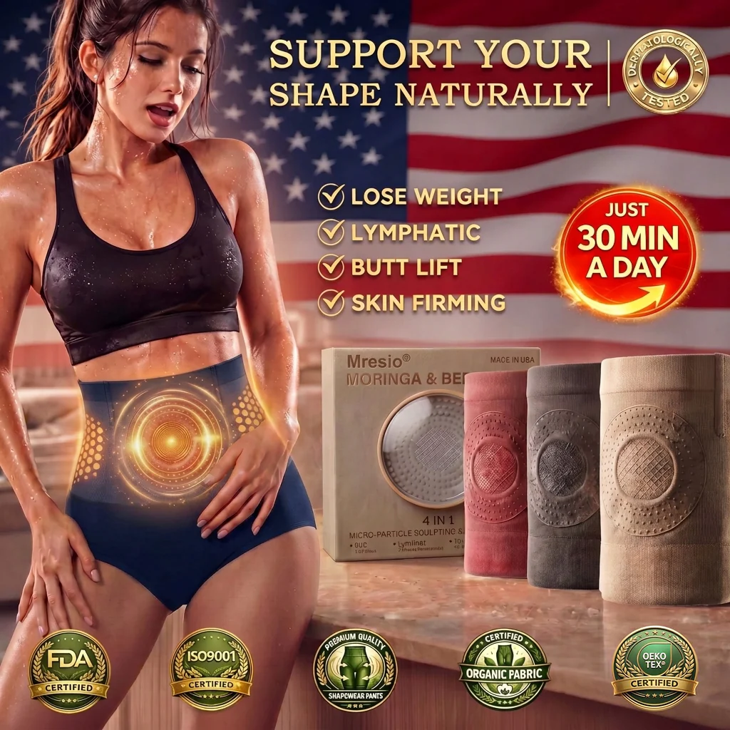 Mresio® 𝟐𝟎𝟐𝟔 Moringa & Berberine 4-in-1 Body Sculpting Shorts – Tummy, Hips & Thigh Contouring