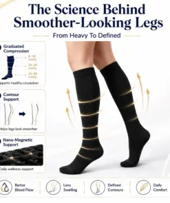 Mresio® VenoMag Nano-Magnetic Professional Leg Circulation Socks